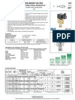 Valvula Solenoide Serie 327 Asco