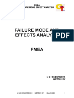 Failure Mode and Effects Analysis