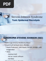 Stevens-Johnson Syndrome: Toxic Epidermal Necrolysis