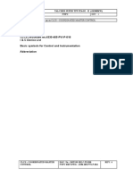 References: CLCS Document No.4330-405-PVI-P-016 I & C Device List Basic Symbols For Control and Instrumentation Abbreviation