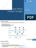 01 Kebutuhan Teknis Instalasi Jaringan