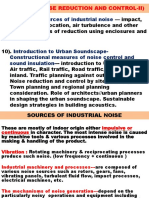 Industrial: Sources of Industrial Noise: Module 5 - (Noise Reduction and Control-Ii)