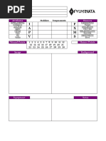 Fvlminata Character Sheet PDF