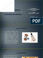 Linea de Tiempo Patrones de Medida