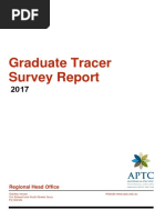 Graduate Tracer Survey Report 2017