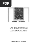 Modelo de Consenso - Lijphart