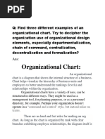 Organization Chart