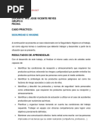 Caso Practico de Seguridad e Higiene Aplicando Normativa Legal