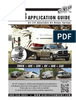 Application Guide: Truck SUV CUV RV VAN CAR