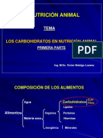 6) Los Carbohidratos en La Nutricion (1ra Parte) Pregrad.1