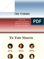 The Tudors: Project by Azamfirei Katherina Balanovici Anastasia Surubariu Georgiana