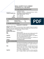 Material Safety Data Sheet: Isophthaloyl Chloride