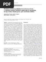 Reduction of Lactate Production in Lactococcus Lactis, A Combined Strategy: Metabolic Engineering by Introducing Foreign Alanine Dehydrogenase Gene and Hemin Addition