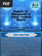 Gadgets For Management of Stored Products Insects