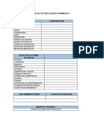 Formato Hoja de Vida Equipo Biomedico