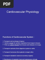 The Cardiovascular System