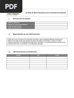 Formato Informe de Contingencias