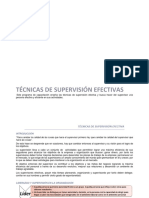 Técnicas de Supervisión Efectiva