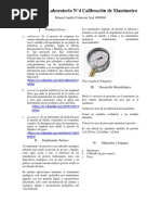 Informe de Laboratorio Manometria