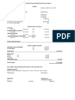 Modelo Liquidación