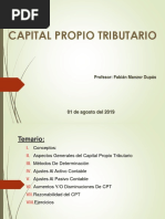 Capital Propio Tributario