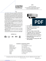 System Sensor Low Profile, Photoelectronic, Plug-In Smoke Detector