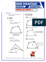 Los Cuadrilateros Ejercicios para Tercero de Secundaria