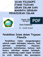 Tinjauan Filosofi Tentang Tujuan Pendidikan Islam Dan Hubungannya PDF