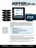 Skipper Speed Log EML224 Brochure