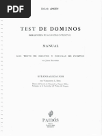 Test de Dominos de Anstey Manual y Cuaderno