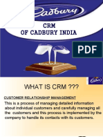 CRM of Cadbury India