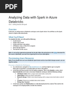 Databricks Lab 1