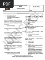 Simulacro Examen 11 Mayo