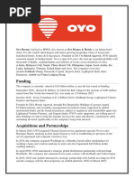 Funding: Oyo Rooms (Stylised As OYO), Also Known As Oyo Homes & Hotels, Is An Indian Hotel