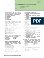 Prediksi UTBK TKA Saintek 2020 - Biologi PDF