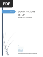 Denim Factory Setup: A Plant Layout Assignment