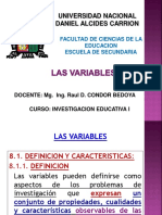 Clase 20 Las Variables y Su Operacionalizacion PDF