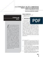 Comentarios A La Casacion 301-2011 - Gaceta Juridica PDF