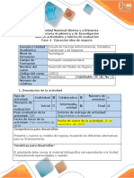 Guía de Actividades y Rúbrica de Evaluación - Fase 4 - Ejecución Idea de Negocio