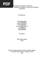 Tarea 3 - Identificar Procedimientos y Técnicas para La Medición de Contaminantes