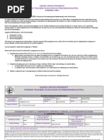 Gcu Student Teaching Evaluation of Performance Step Standard 1 Part I - Signed - Cody Bruno 1