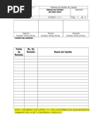 PLANTILLA MANUAL CALIDAD ISO 2015 Ejemplo