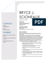 Bryce J. Scioneaux: Contact