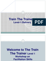 Train The Trainer: Level-1:Delivery