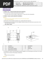 Inspection Procedure: 1. Inspect No. 1 Valve Rocker Arm Sub-Assembly