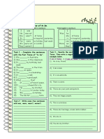 Simple Past Tense Excercise