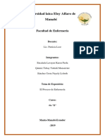 Universidad Laica Eloy Alfaro de Manabí: Facultad de Enfermería