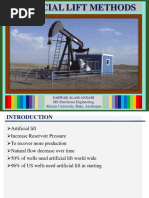 Artificial Lift Methods: Sarwar Alam Ansari MS-Petroleum Engineering Khazar University, Baku, Azerbaijan