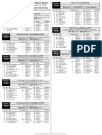 Saturday, November 23, 2019: Horses Listed in Post Position Order