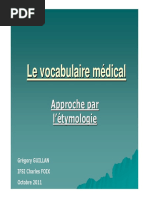 Le Vocabulaire M-Dical PDF